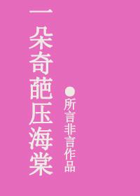一朵海棠压梨花上一句